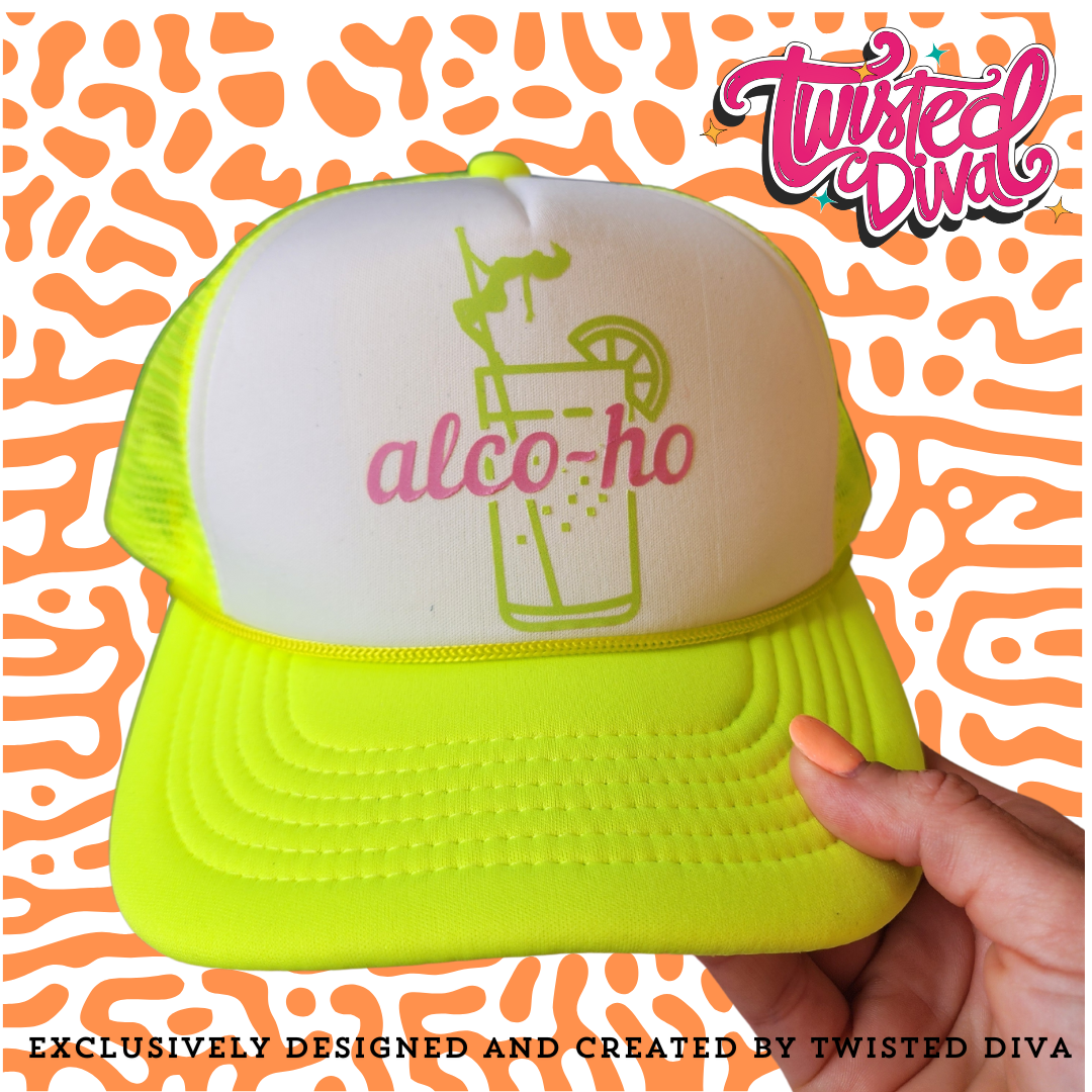 "Alco-ho" Trucker Hat