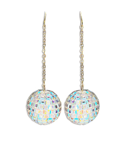 Disco Ball Dangle Earrings