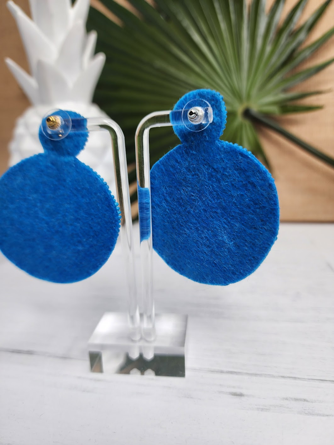 Having Fun Earrings • Blue