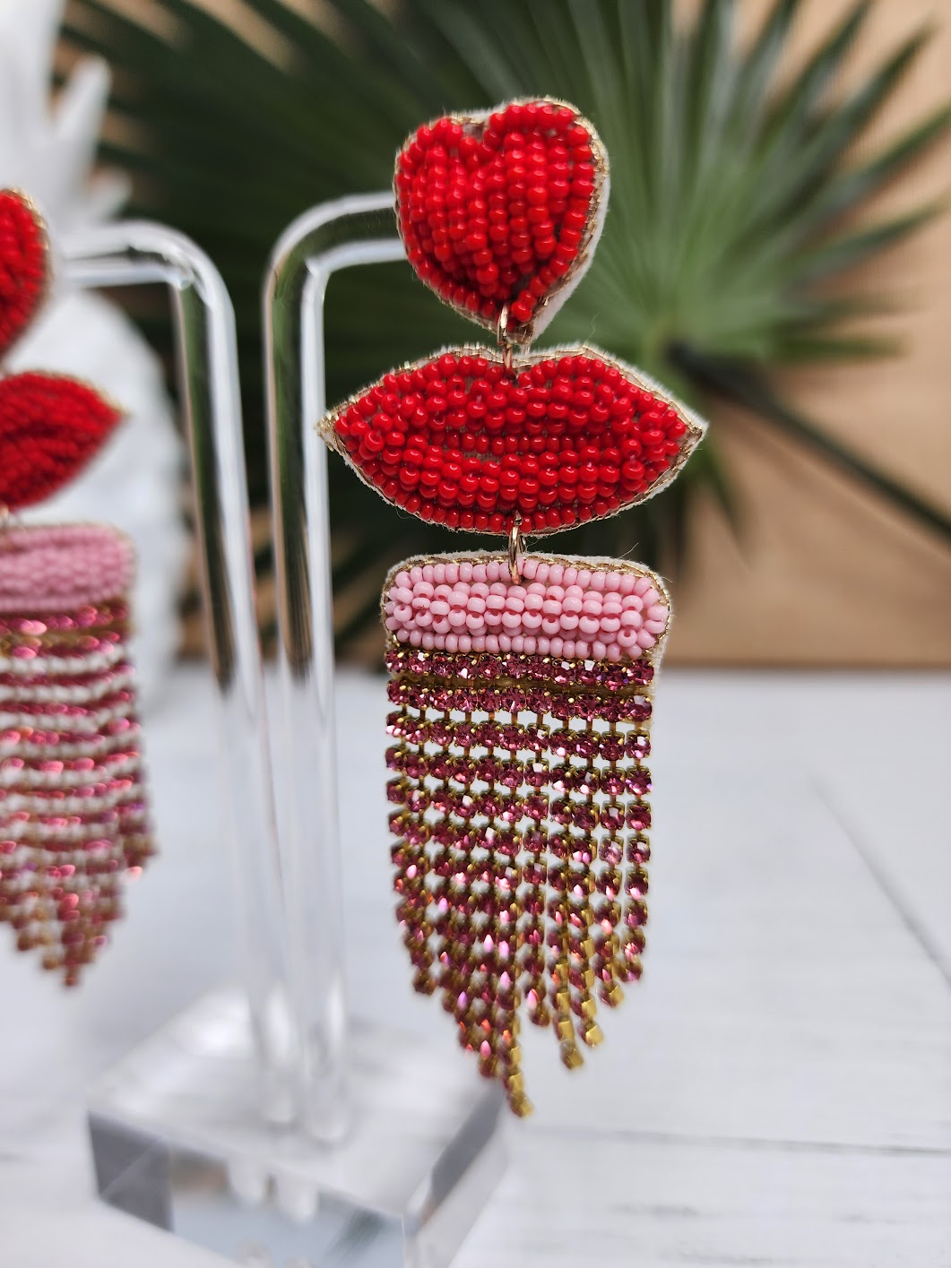 I Love When You Kiss Me Earrings
