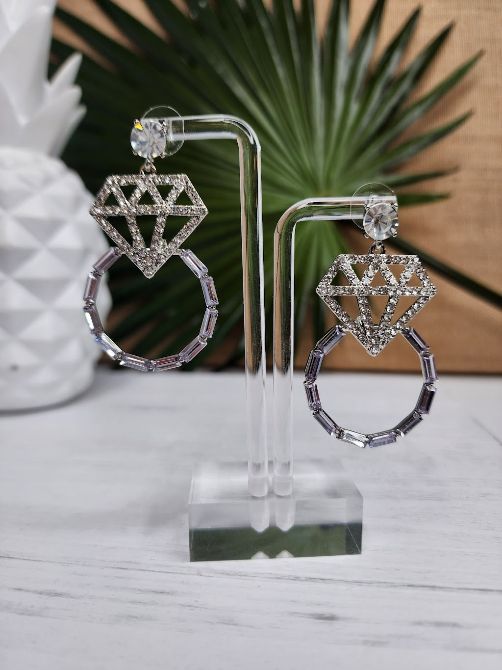 She Said Yes! Bride Earrings