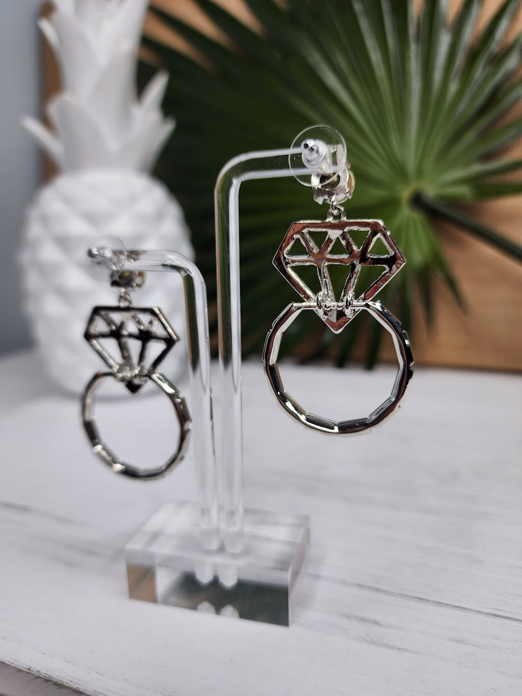 She Said Yes! Bride Earrings