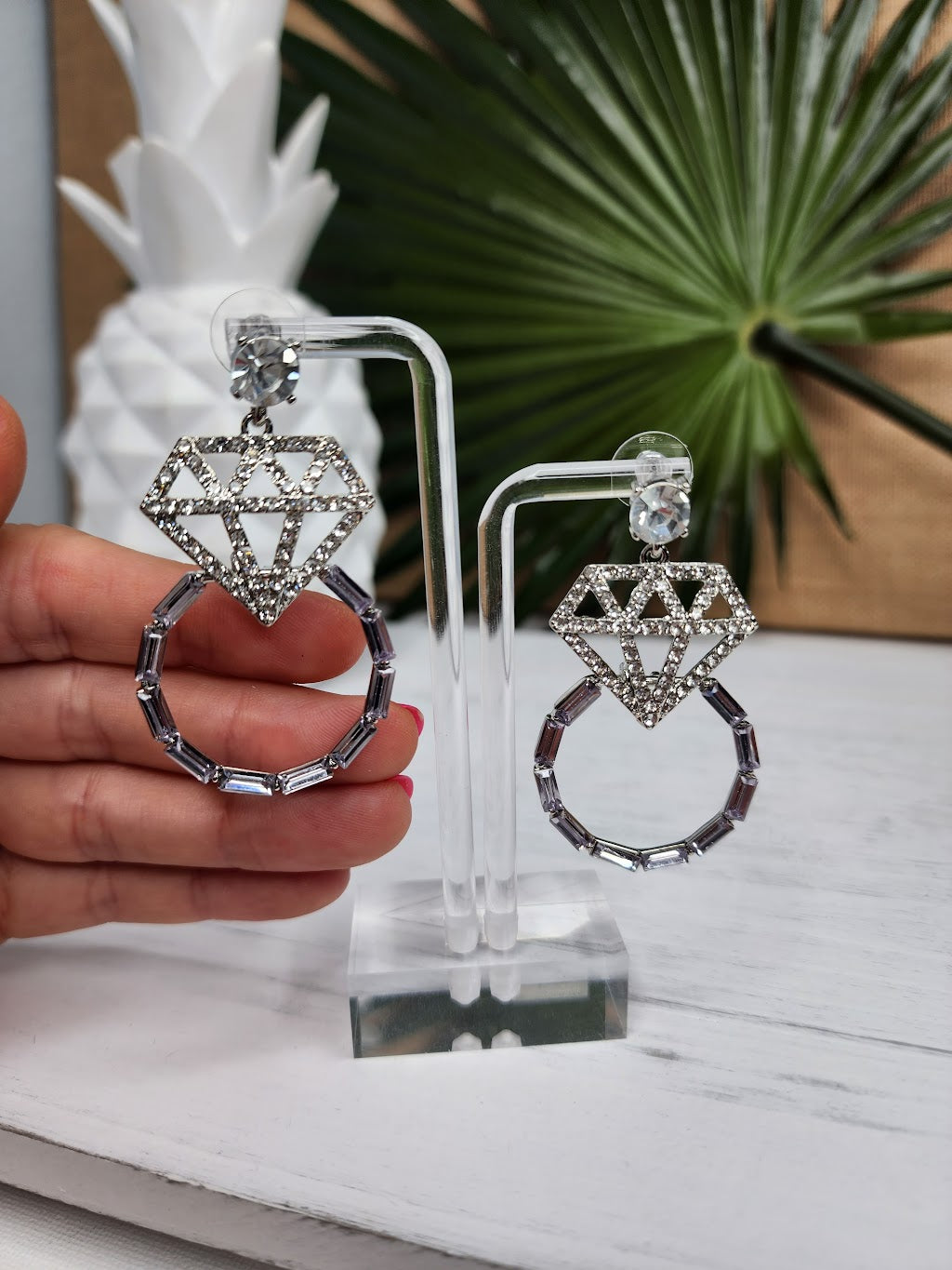 She Said Yes! Bride Earrings