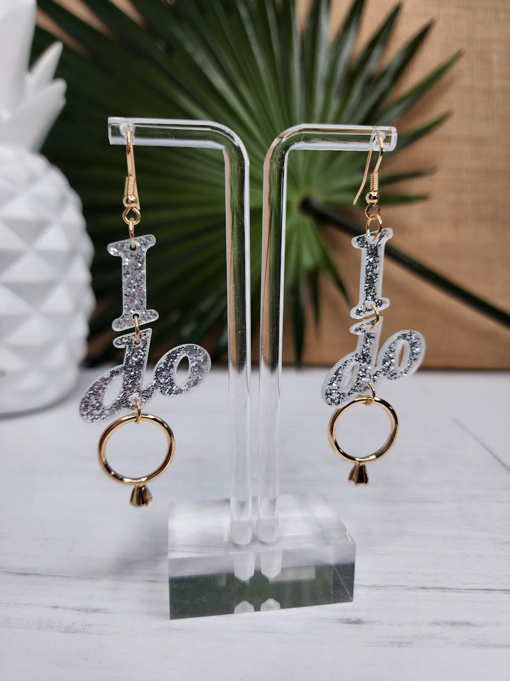 She Does! Bride Earrings
