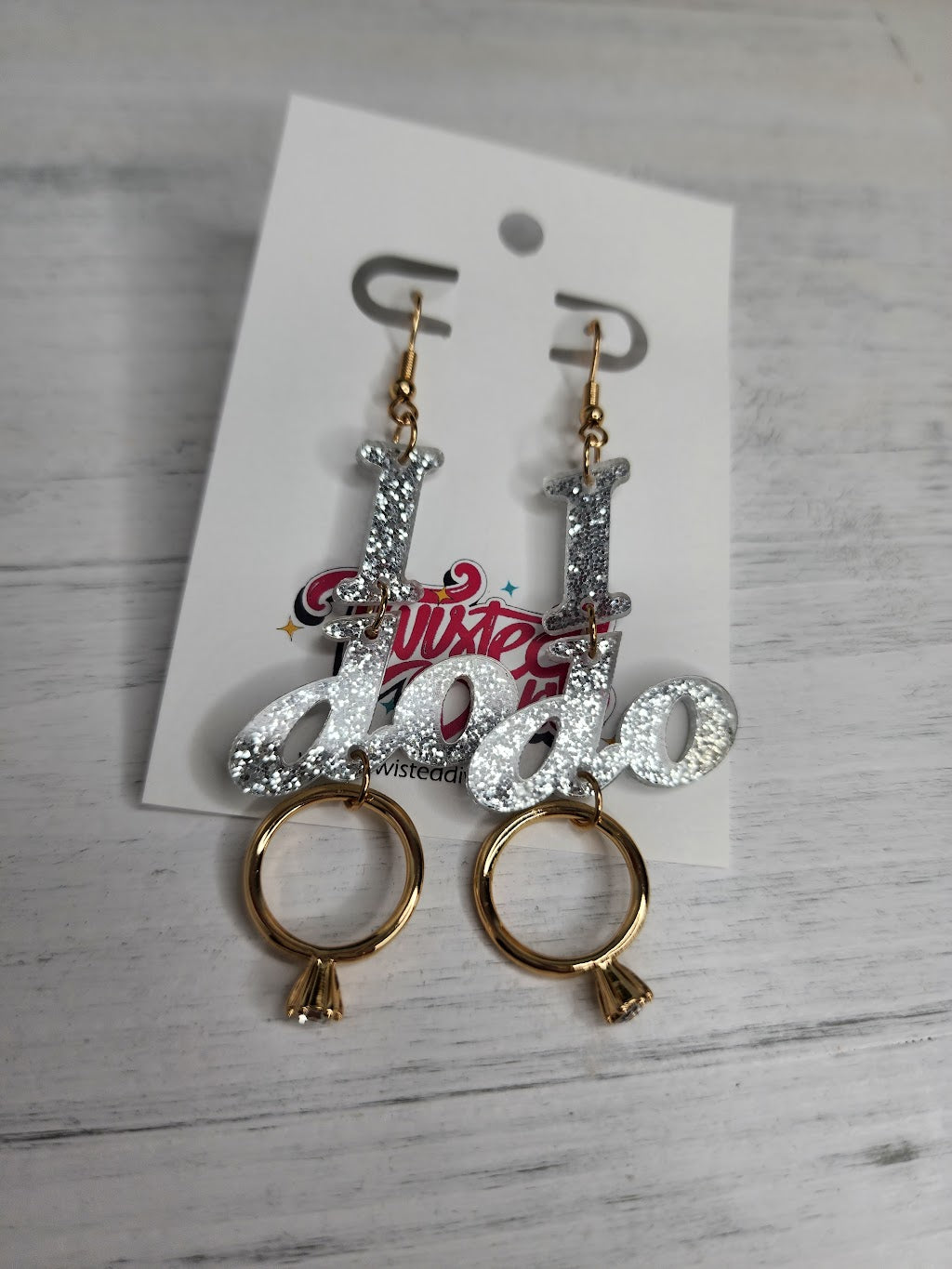 She Does! Bride Earrings