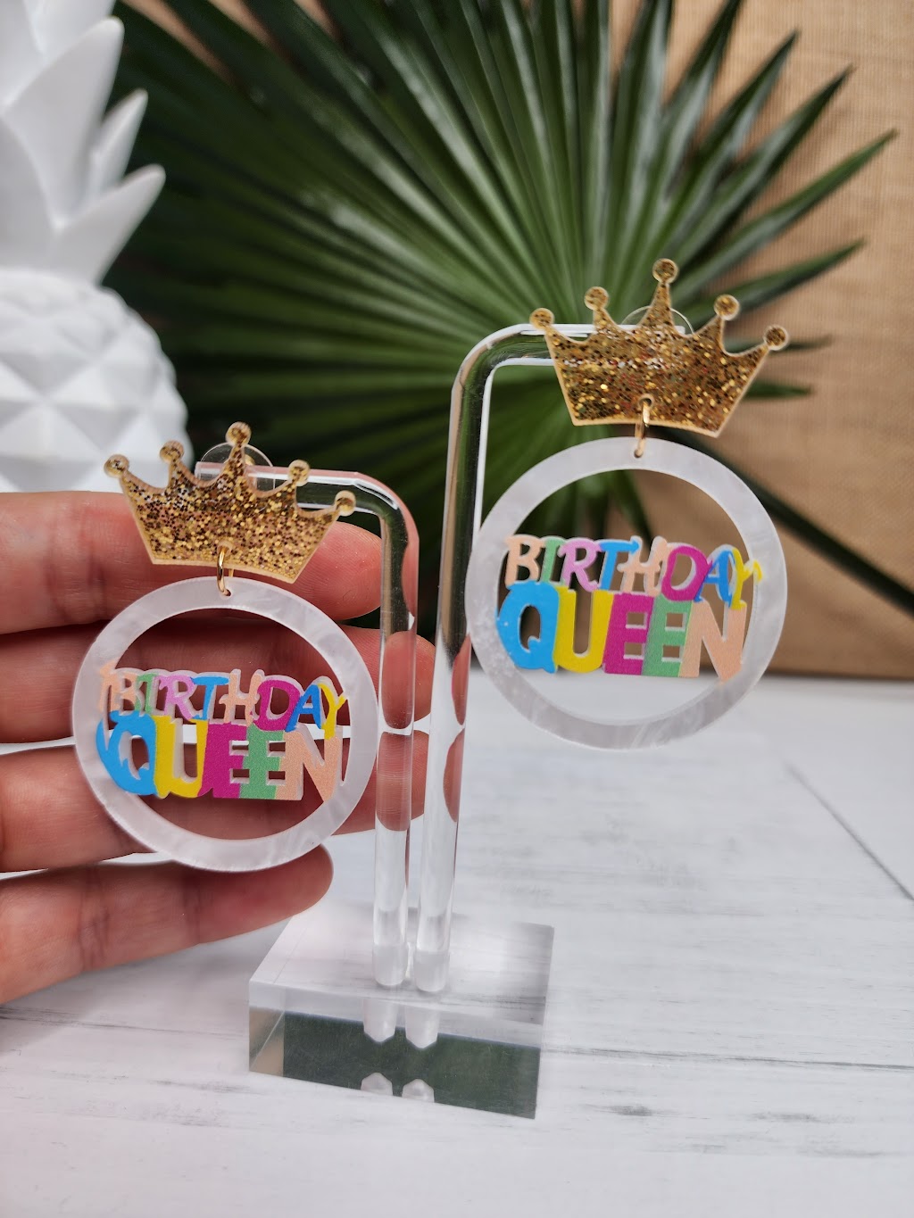 It's My Day Birthday Earrings