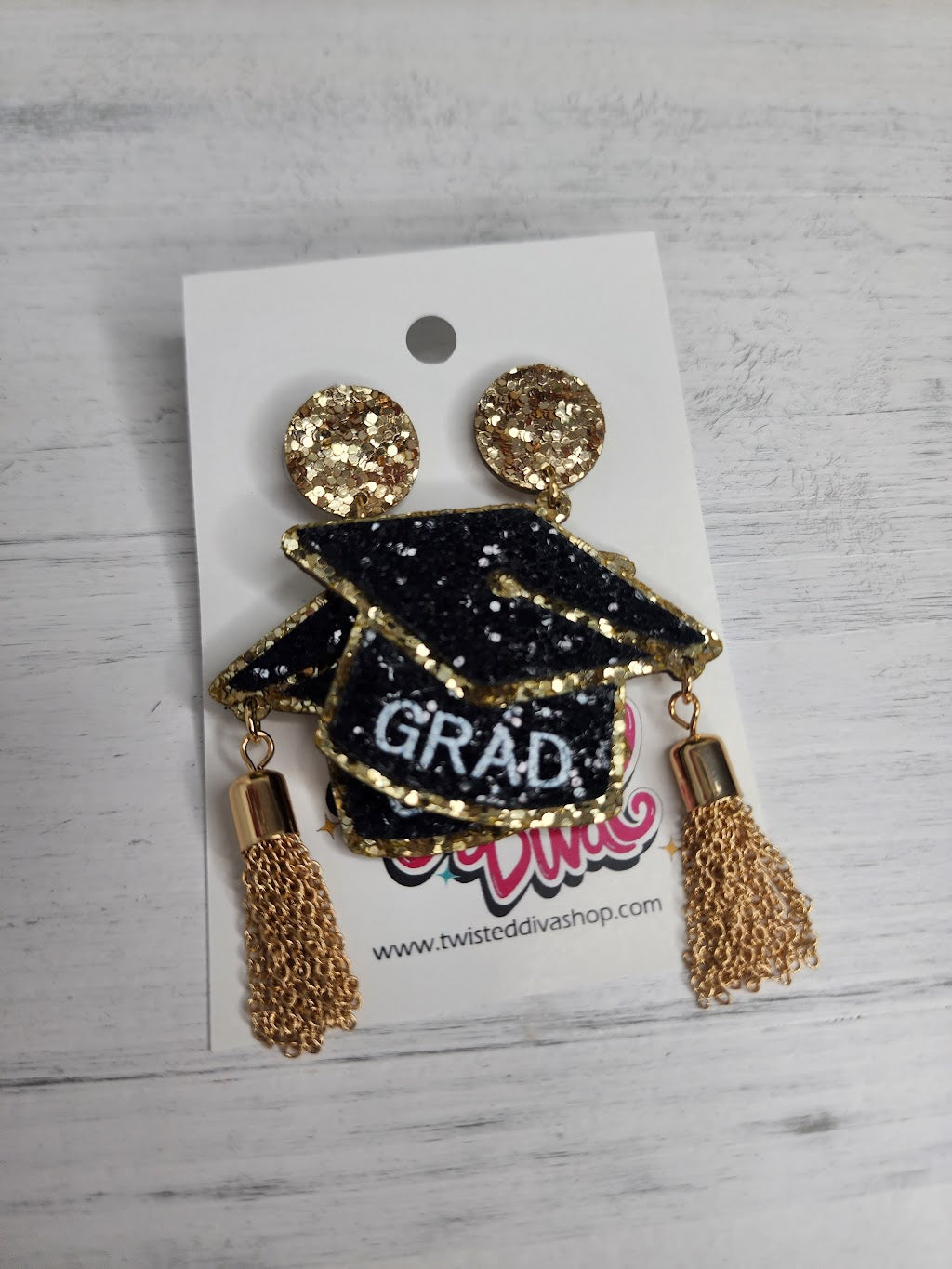 You Did It! Graduation Earrings