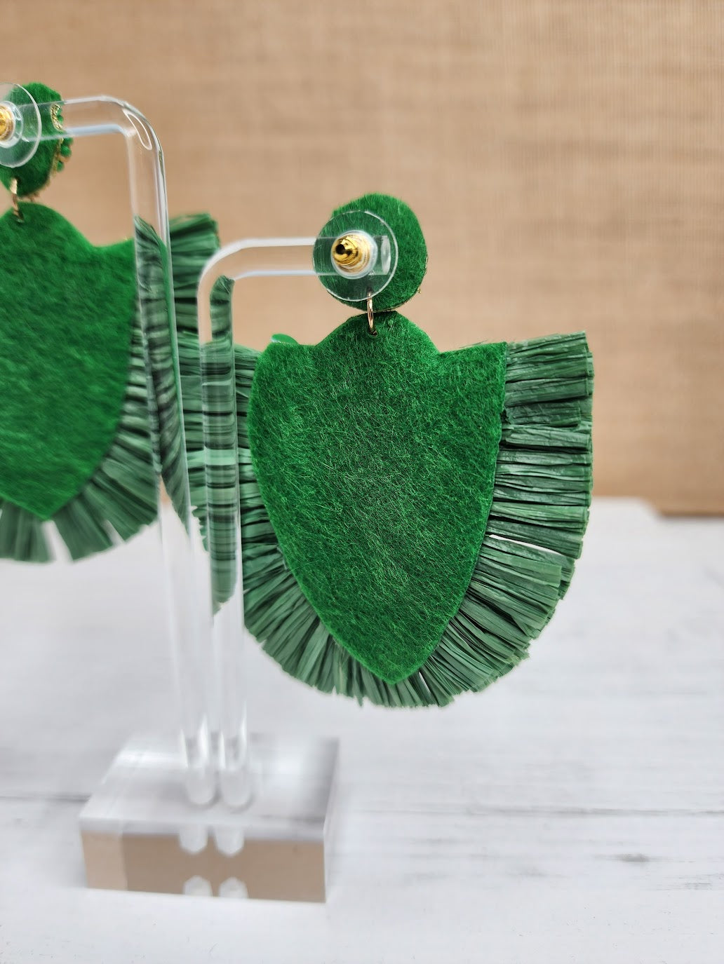 Green Goddess Earrings