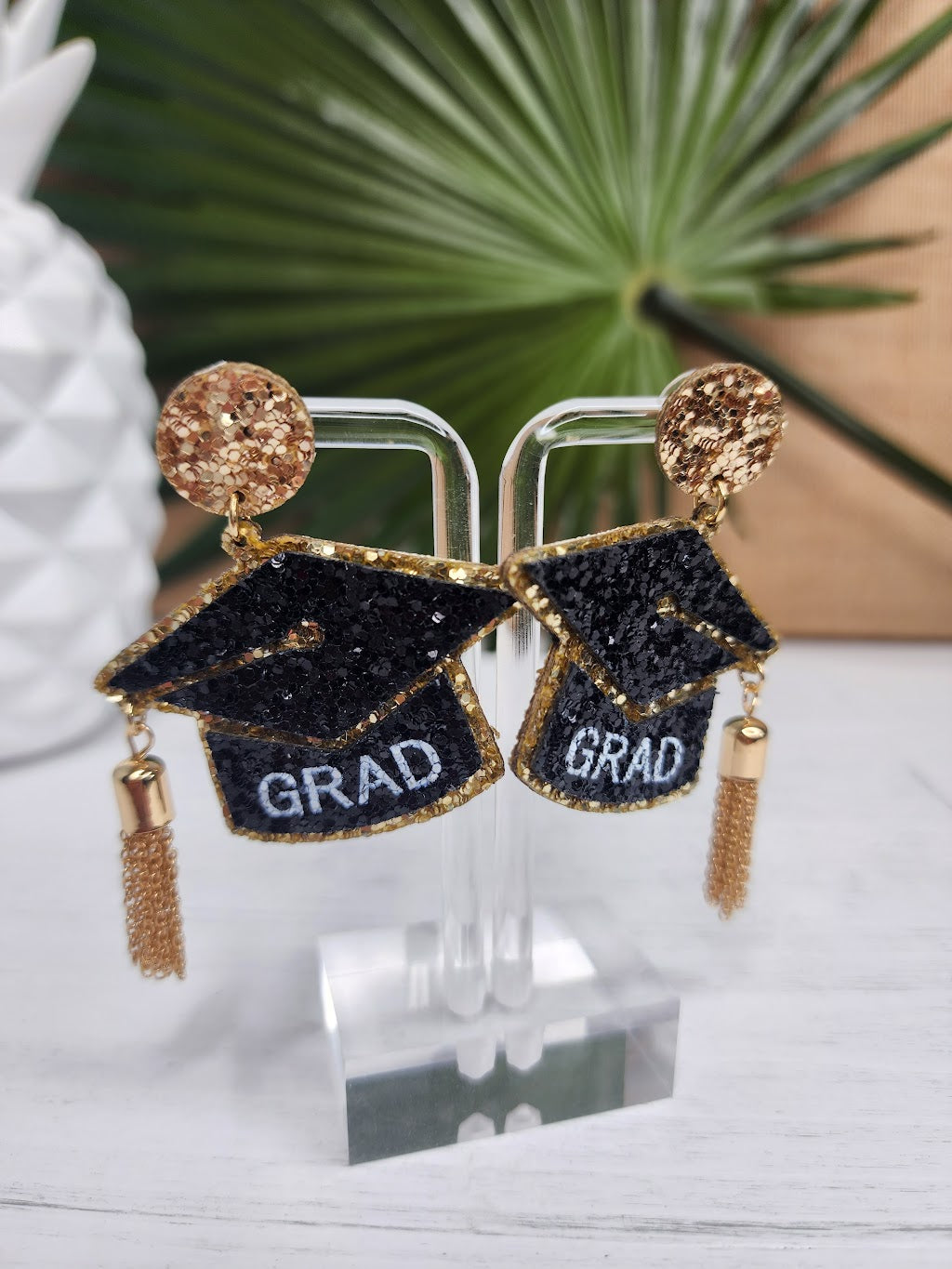 You Did It! Graduation Earrings
